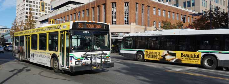 BC Transit New Flyer D40LF 9821 Nova 9391